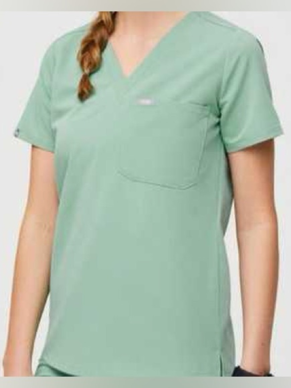 NWOT! FIGS Catarina One-Pocket Scrub Top size XS Jade